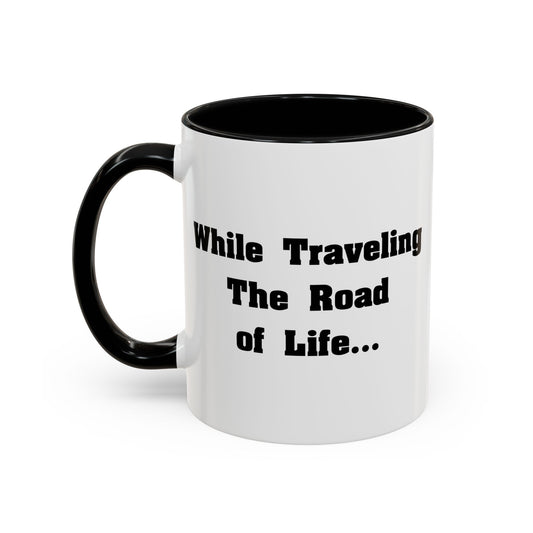 Never Go Full Retard Coffee Mug - Double Sided Black Accent White Ceramic 11oz by TheGlassyLass.com