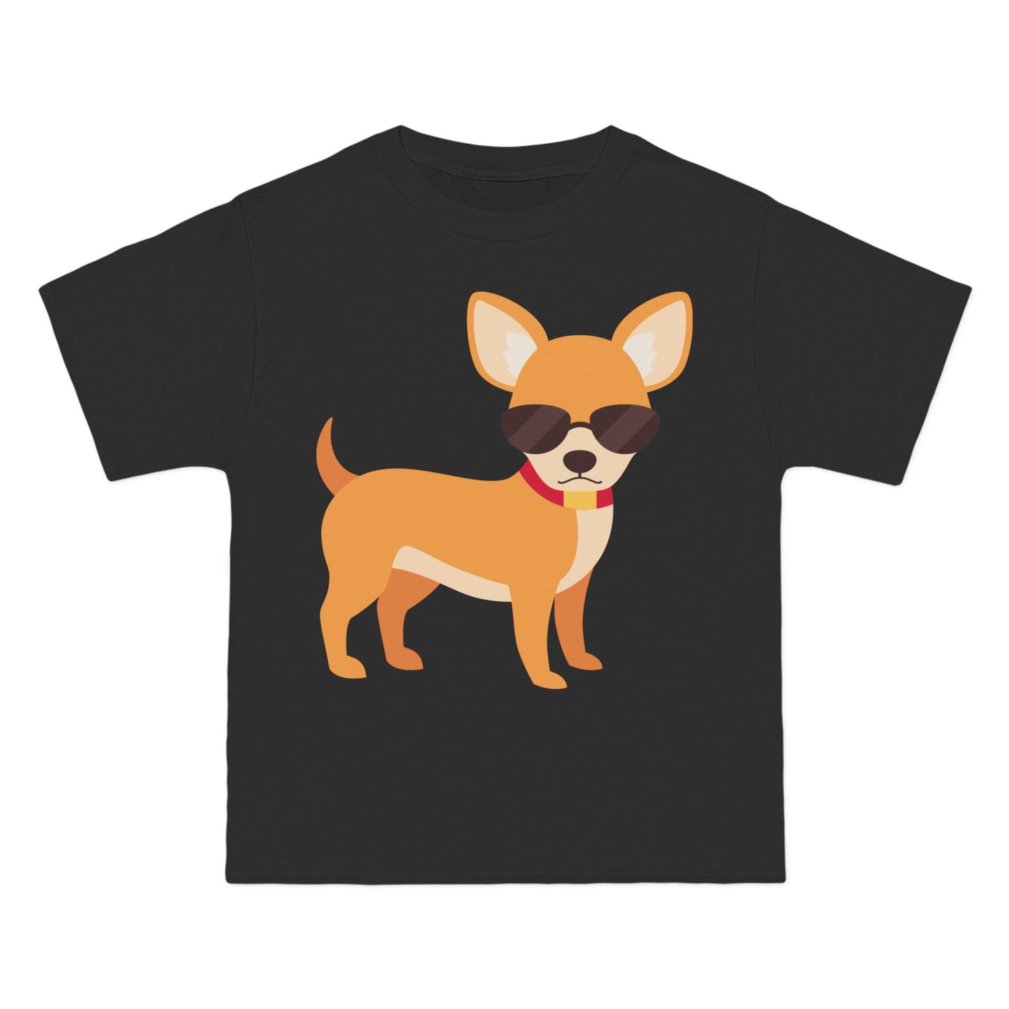 Chihuahua Cool T-Shirt: (Hanes Beefy-T 100% Preshrunk Cotton Custom Printed by TheGlassyLass.com