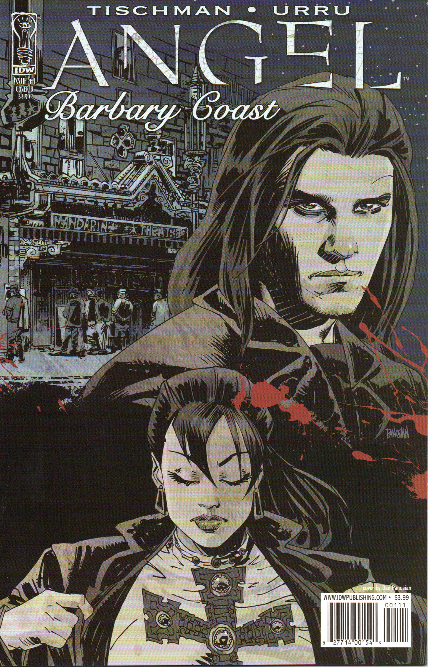 Angel Barbary Coast #1B (Variant Cover) Comic Book by IDW Comics at TheGlassyLass.com