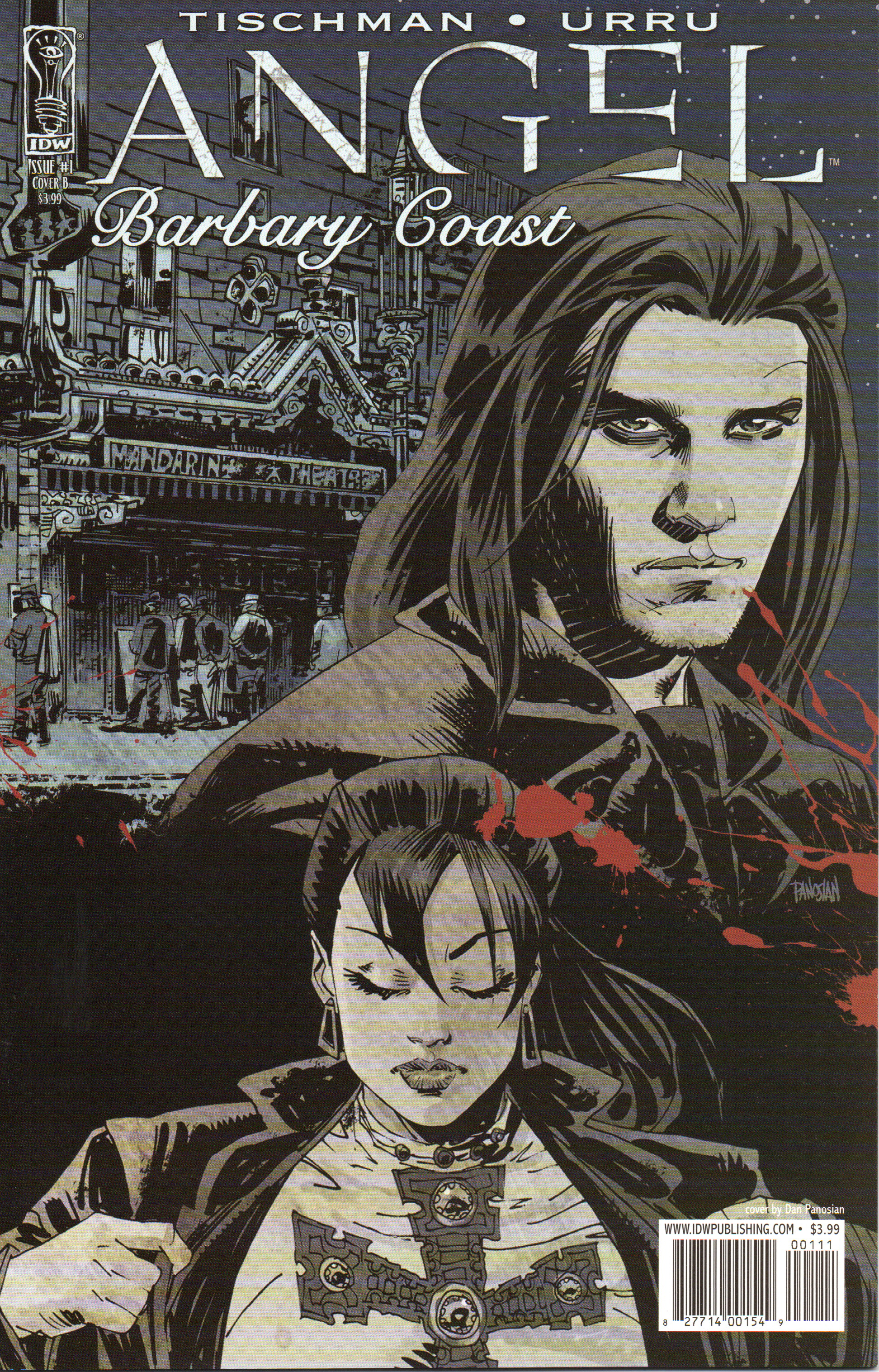 Angel Barbary Coast #1B (Variant Cover) Comic Book by IDW Comics at TheGlassyLass.com