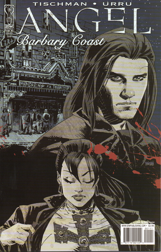 Angel Barbary Coast #1B (Variant Cover) Comic Book by IDW Comics at TheGlassyLass.com