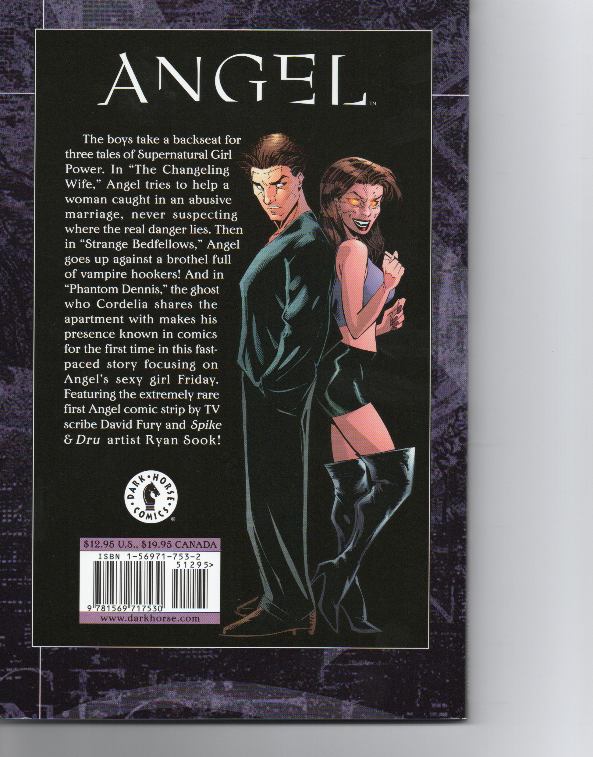 Angel Strange Bedfellows Trade Paperback by Dark Horse Comics at TheGlassyLass.com