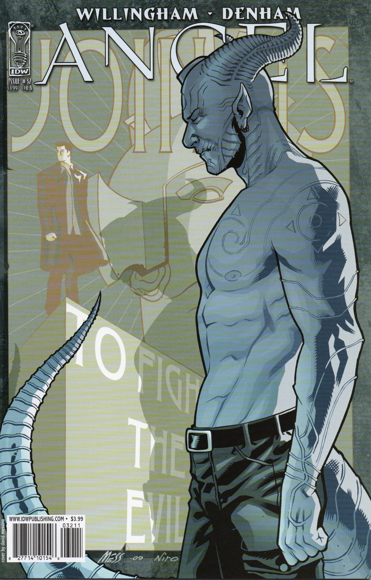 Angel #32B (3rd Series / Variant Cover) Comic Book by IDW Comics at TheGlassyLass.com