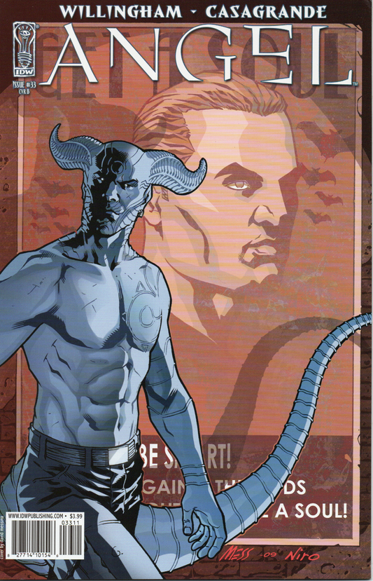 Angel #33B (3rd Series / Variant Cover) Comic Book by IDW Comics at TheGlassyLass.com