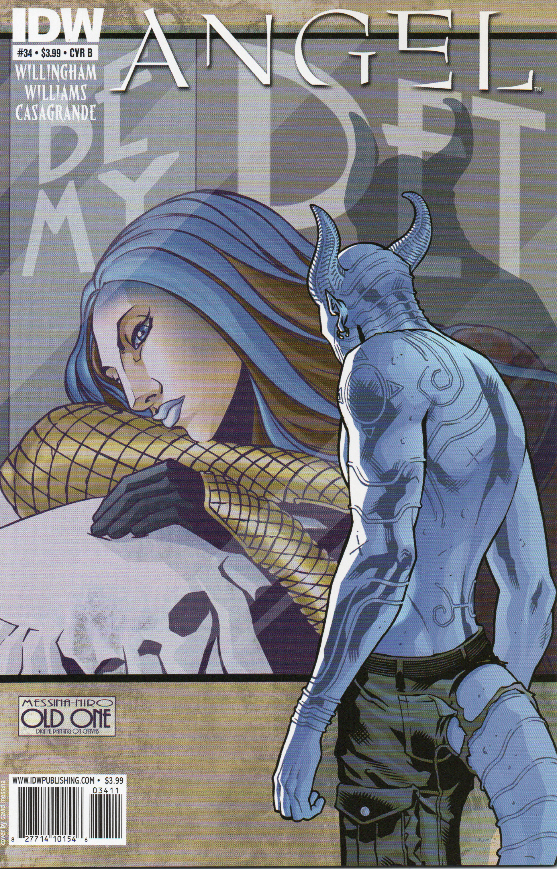 Angel #34 (3rd Series / Variant Cover) Comic Book by IDW Comics at TheGlassyLass.com