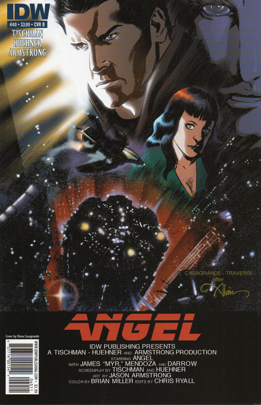 Angel #40B (3rd Series) Comic Book by IDW Comics at TheGlassyLass.com