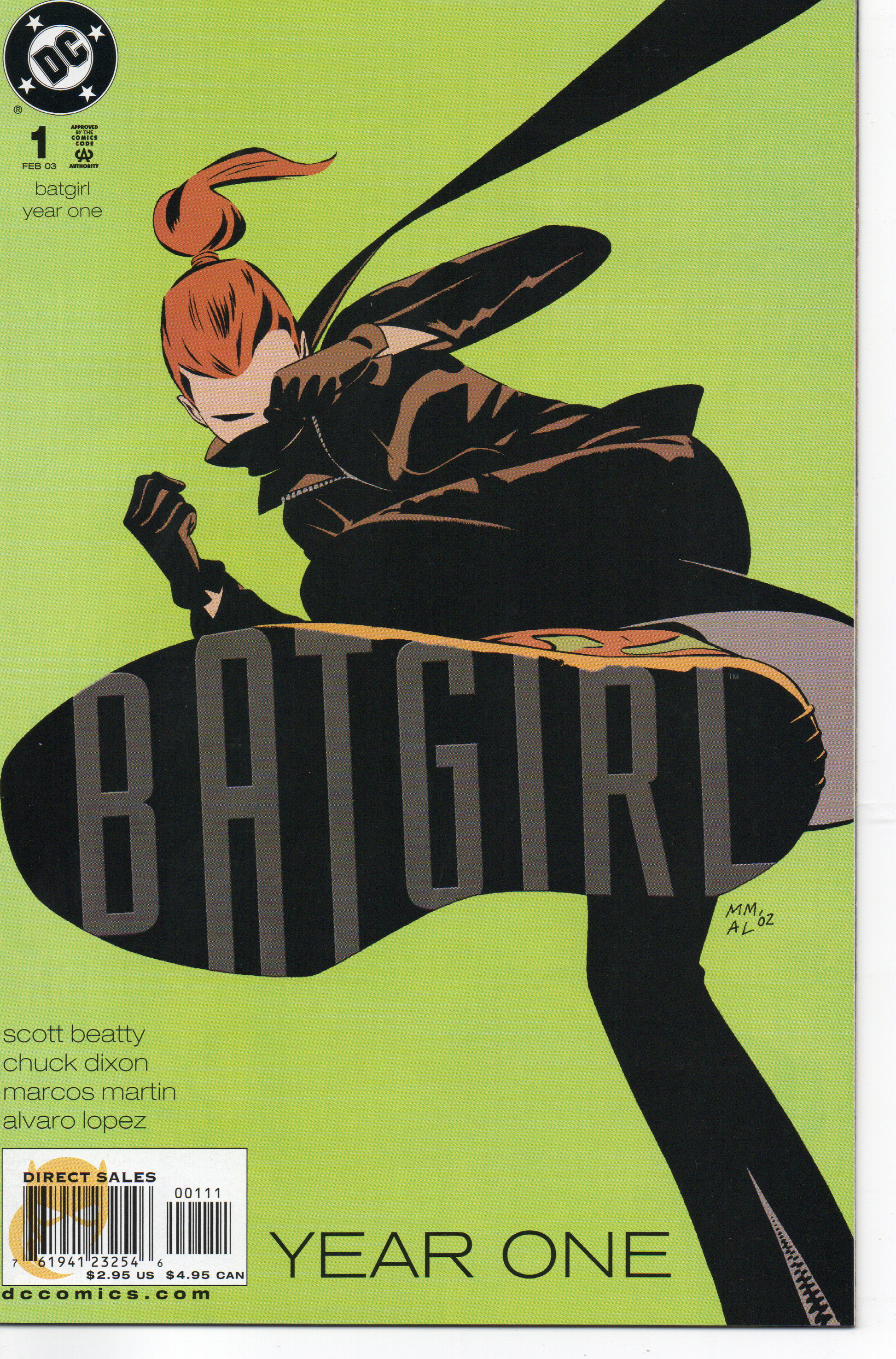 Batgirl Year One #1 (1st Series) Comic Book by DC Comics at TheGlassyLass.com