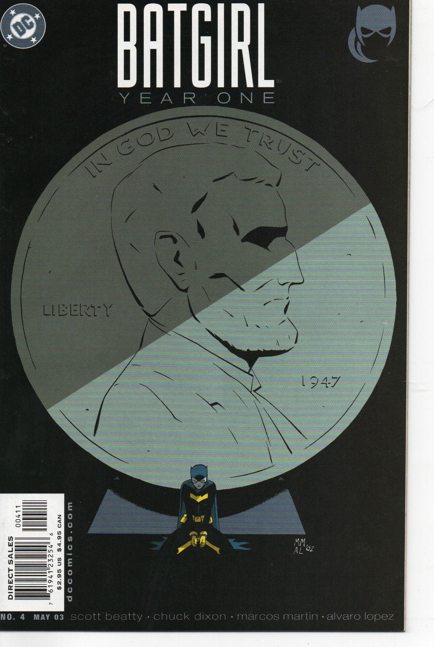 Batgirl Year One #4 (1st Series) Comic Book by DC Comics at TheGlassyLass.com
