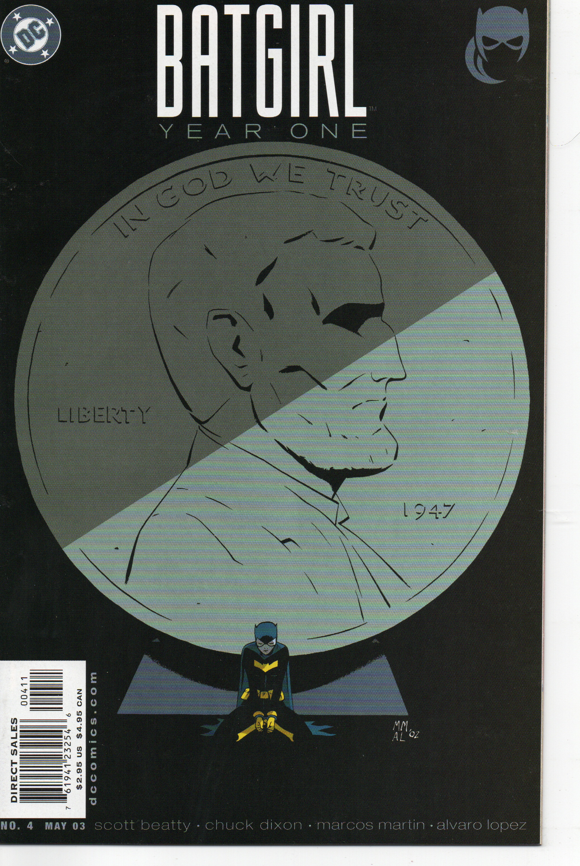 Batgirl Year One #4 (1st Series) Comic Book by DC Comics at TheGlassyLass.com