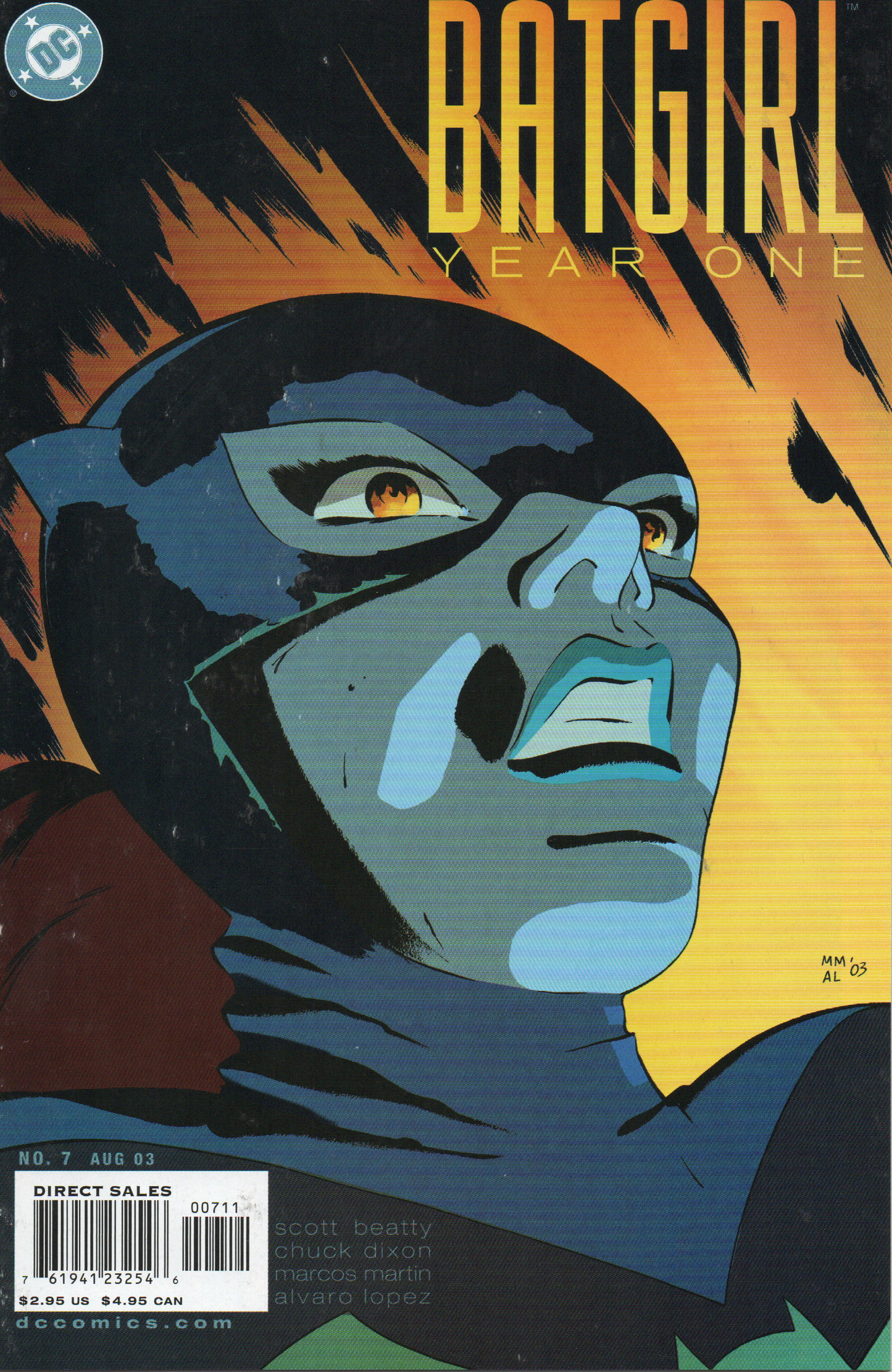 Batgirl Year One #7 (1st Series) Comic Book by DC Comics at TheGlassyLass.com