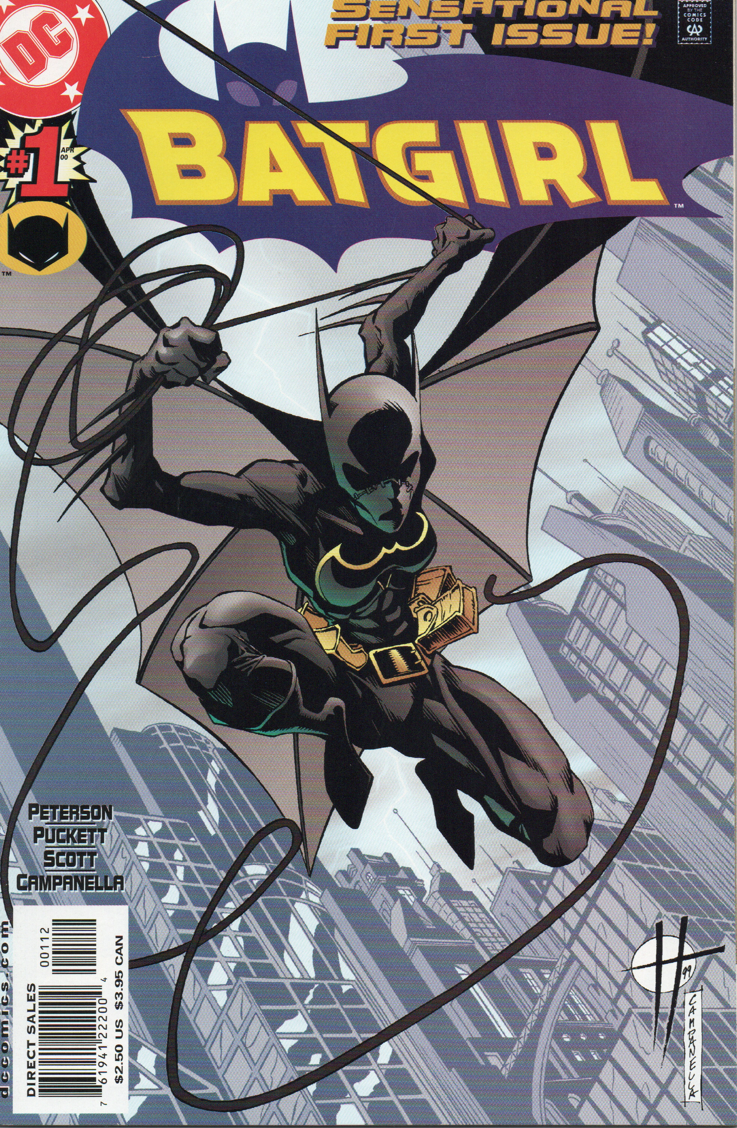 Batgirl #1 (1st Series) Comic Book by DC Comics at TheGlassyLass.com