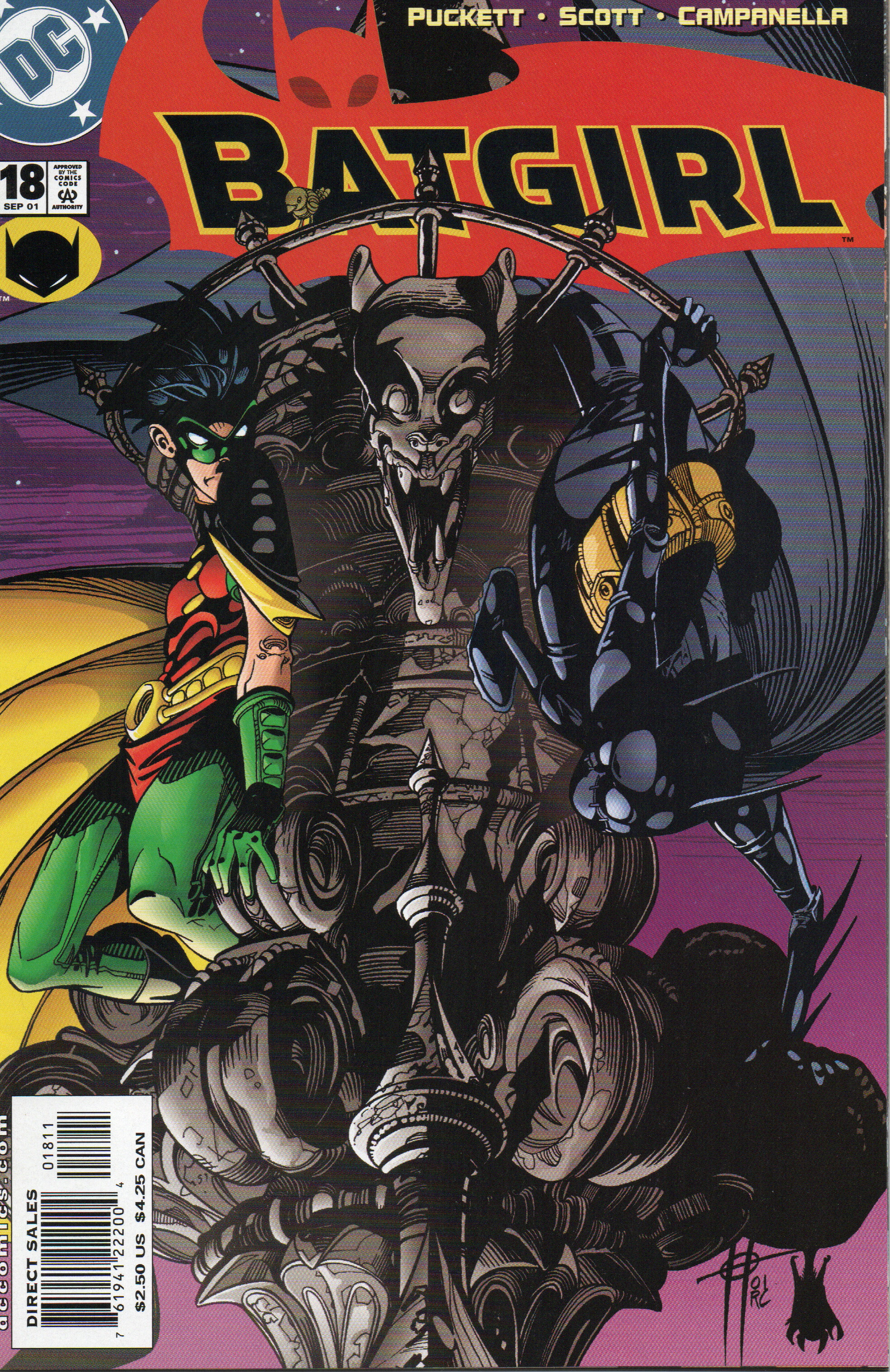 Batgirl #18 (1st Series) Comic Book by DC Comics at TheGlassyLass.com
