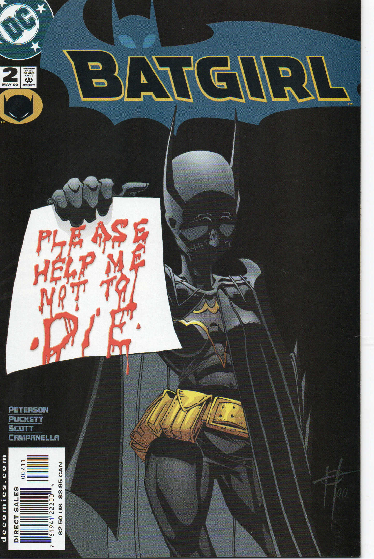 Batgirl #2 (1st Series) Comic Book by DC Comics at TheGlassyLass.com