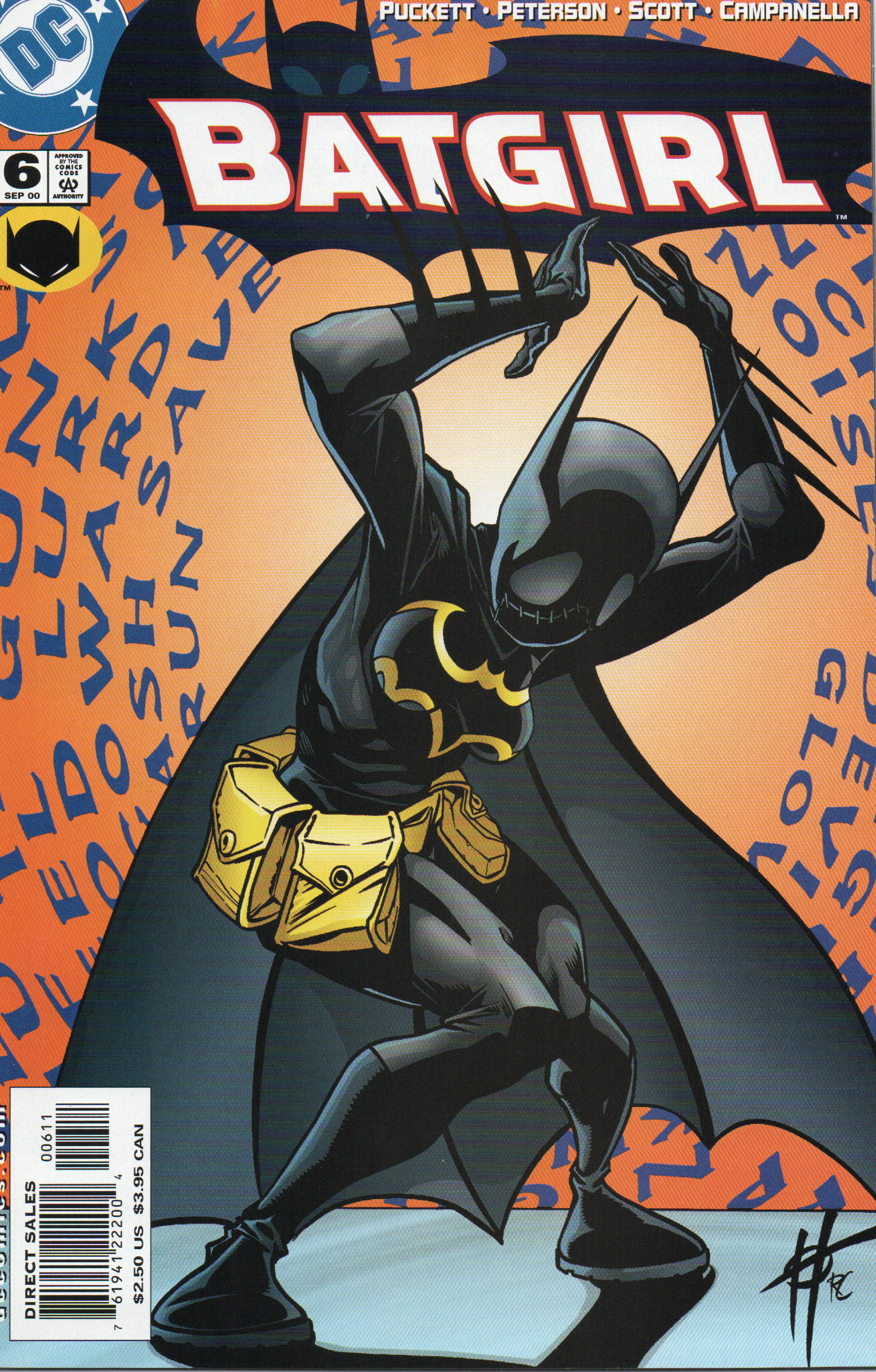 Batgirl #6 (1st Series) Comic Book by DC Comics at TheGlassyLass.com