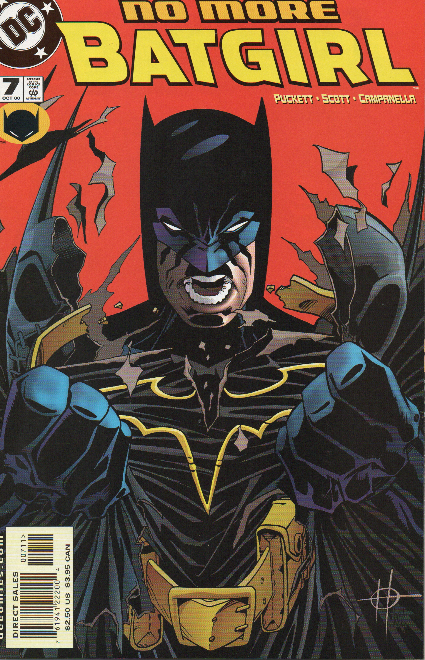 Batgirl #7 (1st Series) Comic Book by DC Comics at TheGlassyLass.com