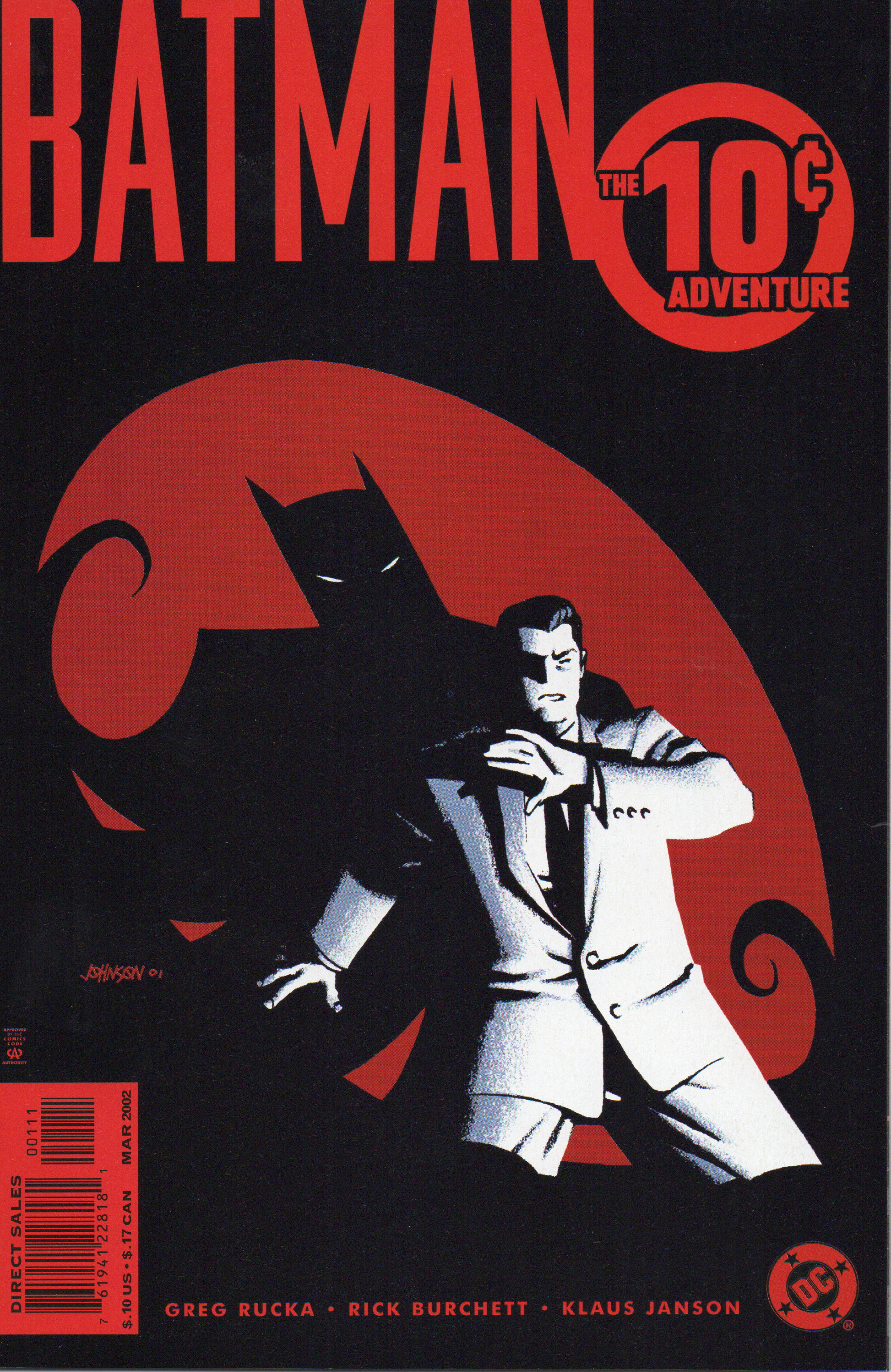 Batman 10 Cent Adventure (One Off) Comic Book by DC Comics at TheGlassyLass.com