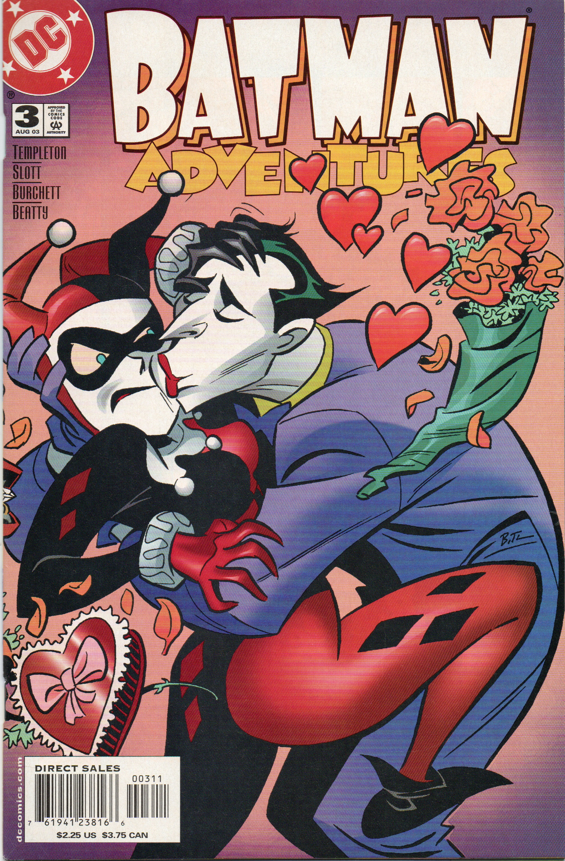 Batman Adventures #3 (2nd Series) Comic Book by DC Comics at TheGlassyLass.com
