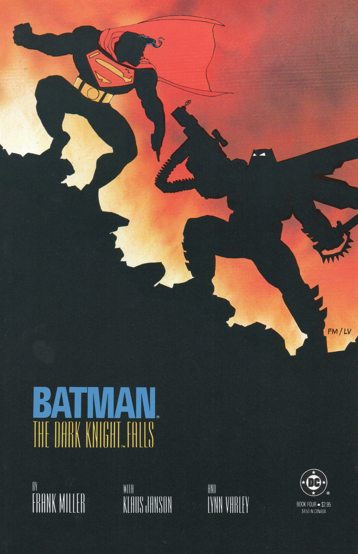 Batman The Dark Knight Returns (1986 Complete Series) by DC Comics - Ungraded from TheGlassyLass.com