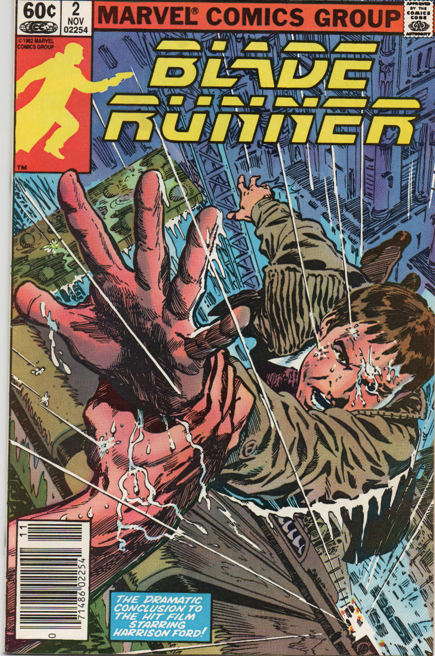 Blade Runner #2 Comic Book 1982 (Ungraded) Front Cover from TheGlassyLass.com