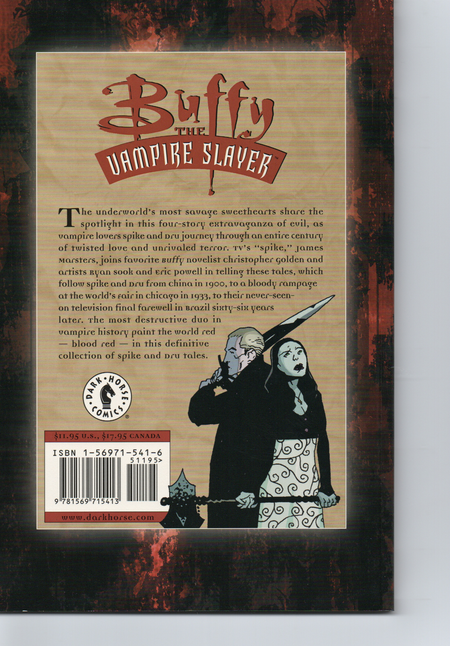 Buffy the Vampire Slayer “Spike and Dru” Trade Paperback by Dark Horse Comics at TheGlassyLass.com