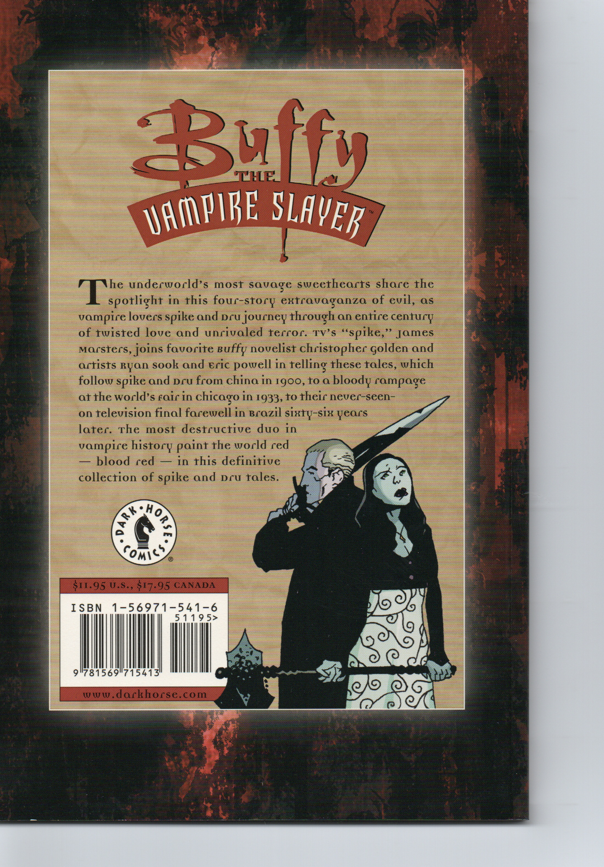 Buffy the Vampire Slayer “Spike and Dru” Trade Paperback by Dark Horse Comics at TheGlassyLass.com
