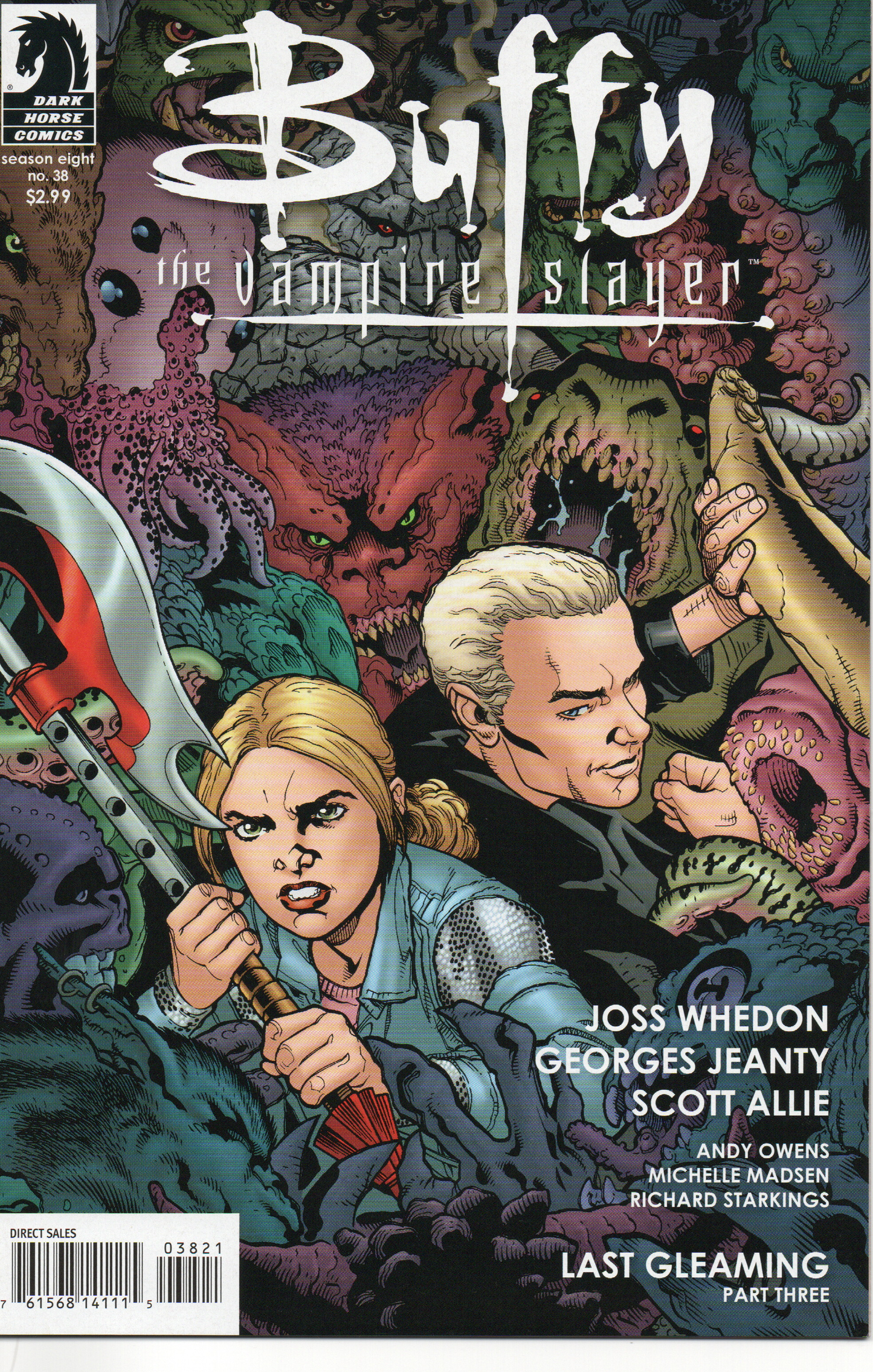 Buffy The Vampire Slayer #38B (Variant Cover) Comic Book by Dark Horse Comics at TheGlassyLass.com