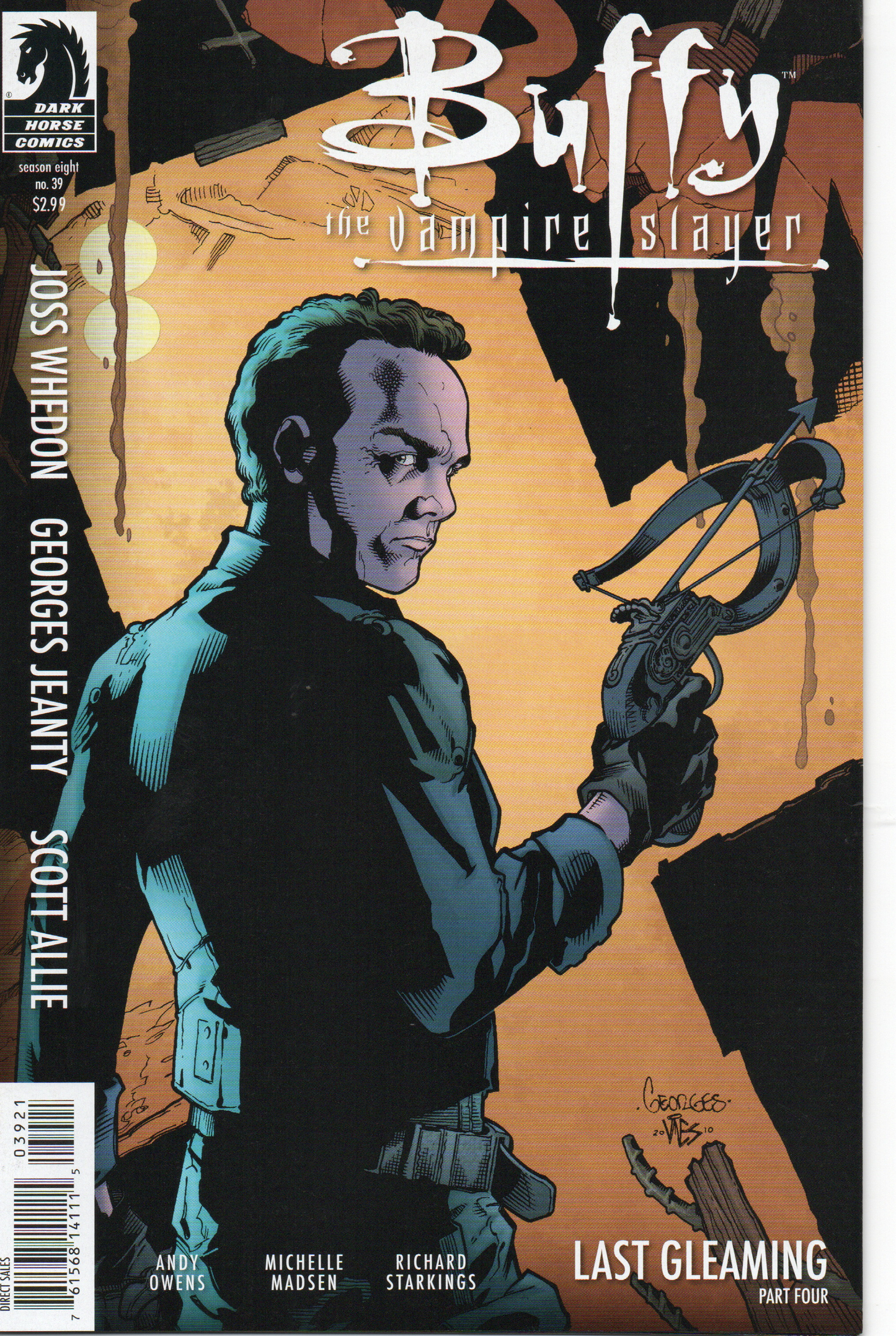 Buffy The Vampire Slayer #39B (Variant Cover) Comic Book by Dark Horse Comics at TheGlassyLass.com
