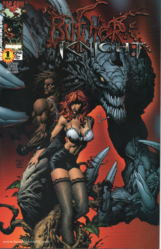Butcher Knight #1B Comic Book by Top Cow at TheGlassyLass.com - Front Cover