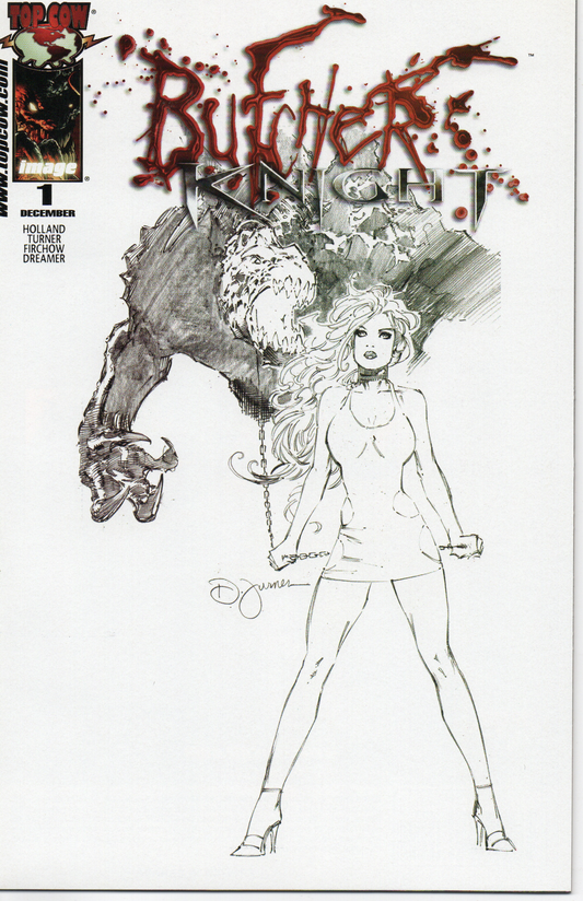 Butcher Knight #1D Comic Book by Top Cow at TheGlassyLass.com - Front Cover