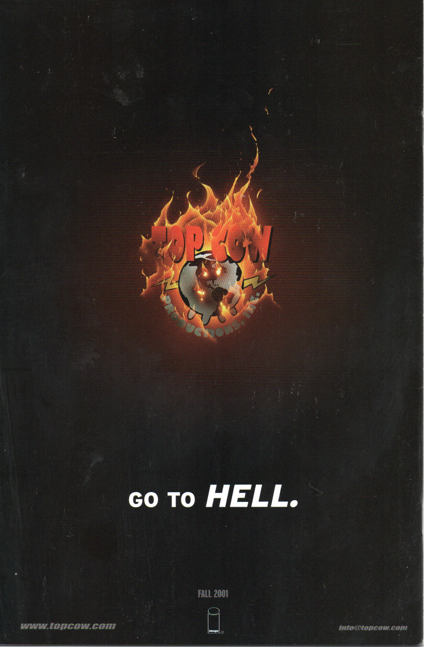 Butcher Knight #3 Comic Book by Top Cow From TheGlassyLass.com - Back Cover