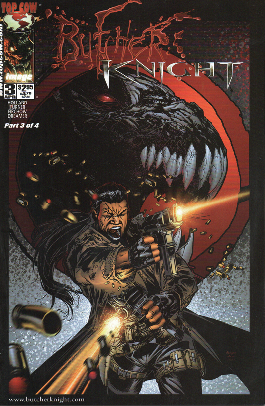 Butcher Knight #3 Comic Book by Top Cow From TheGlassyLass.com - Front Cover