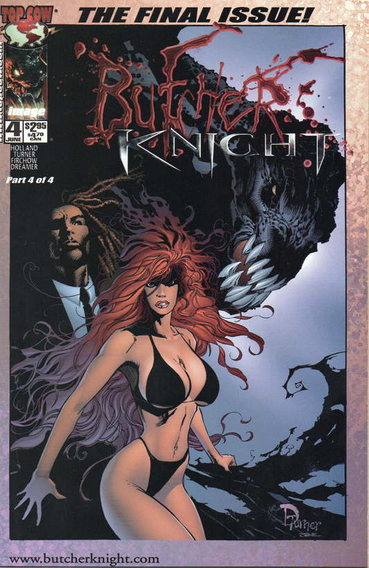 Butcher Knight #4 Comic Book by Top Cow From TheGlassyLass.com - Front Cover