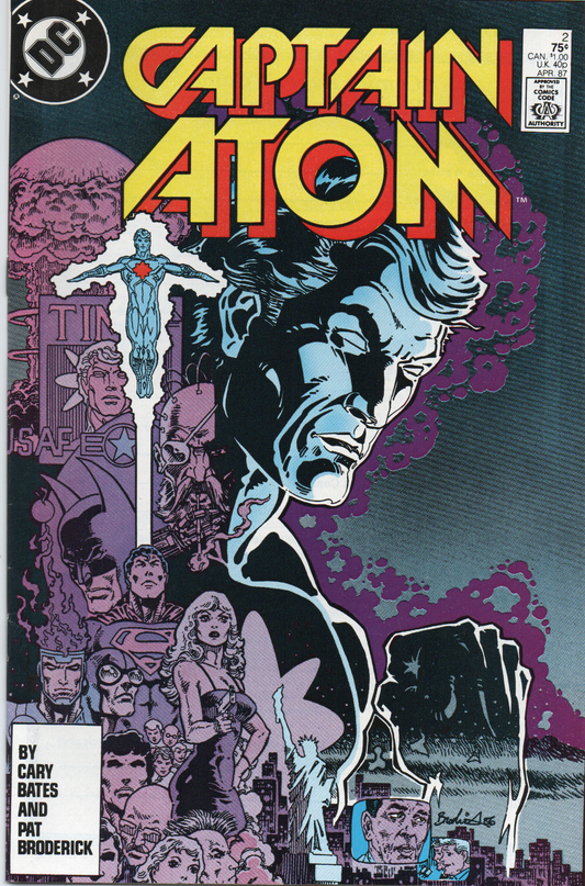 Captain Atom #2 Comic Book From TheGlassyLass.com - Front Cover
