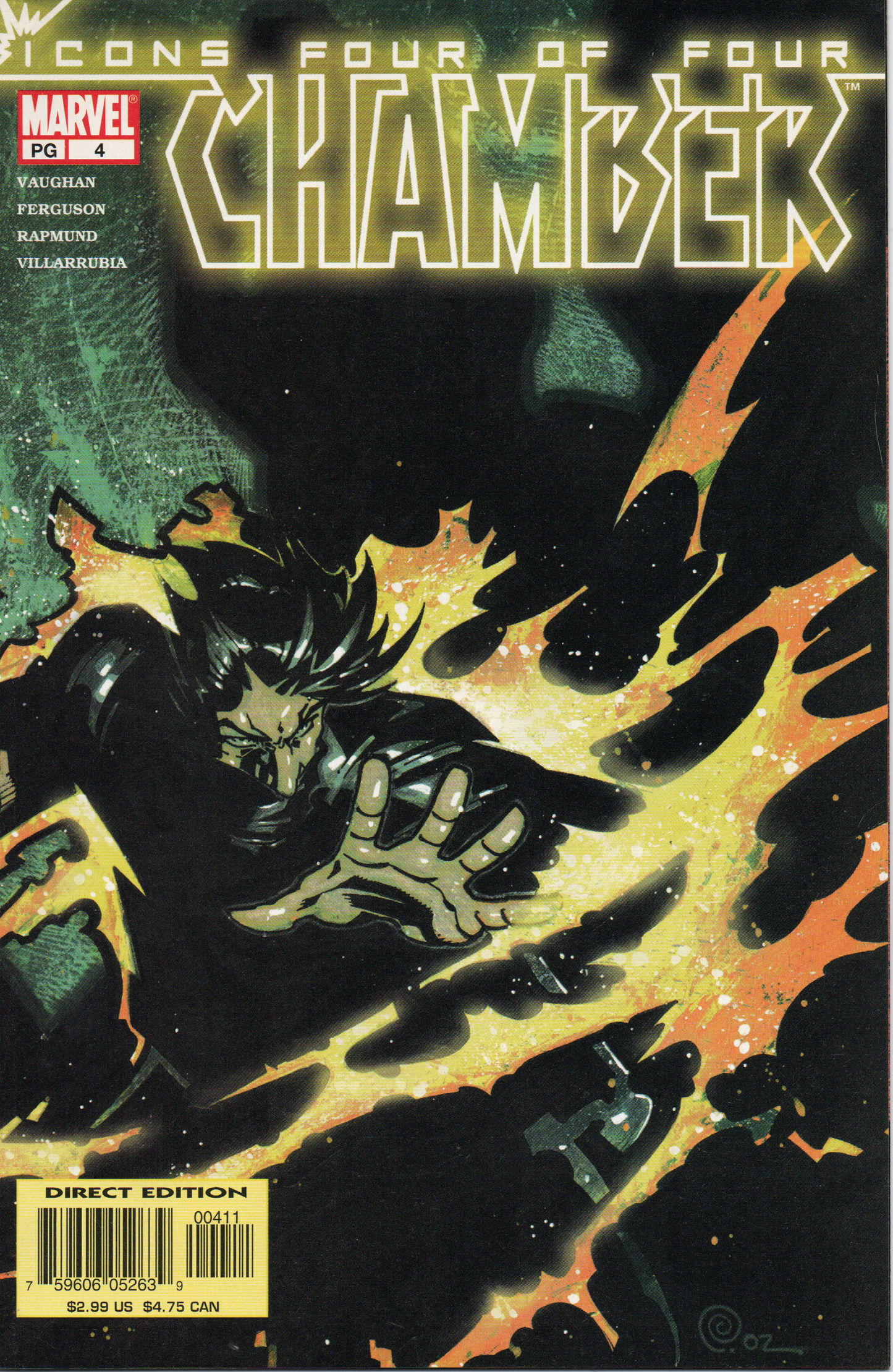 Chamber #4 Comic Book by Marvel Comics at TheGlassyLass.com