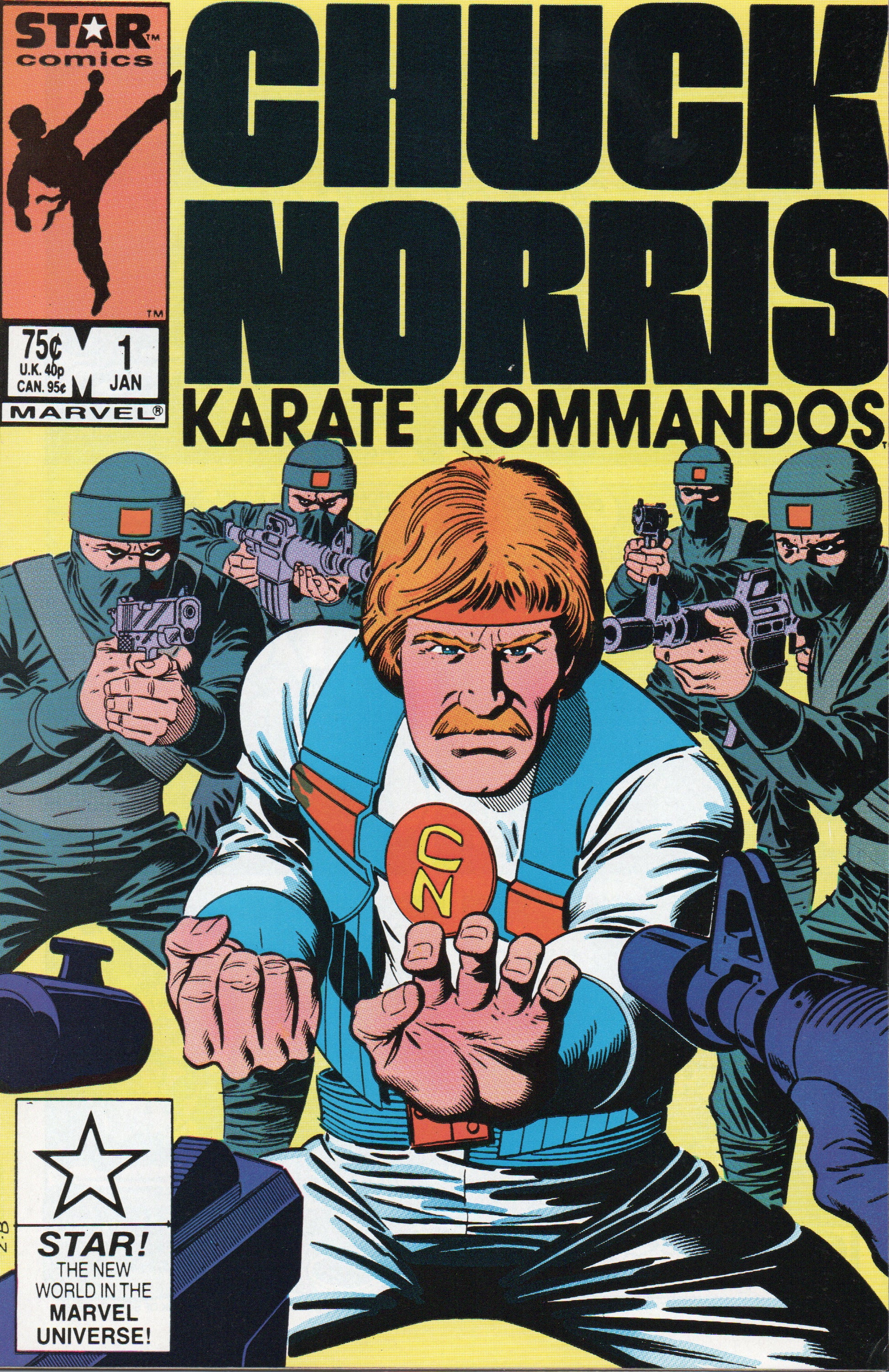 Chuck Norris Karate Kommandos #1 by Star Comics - Ungraded from TheGlassyLass.com