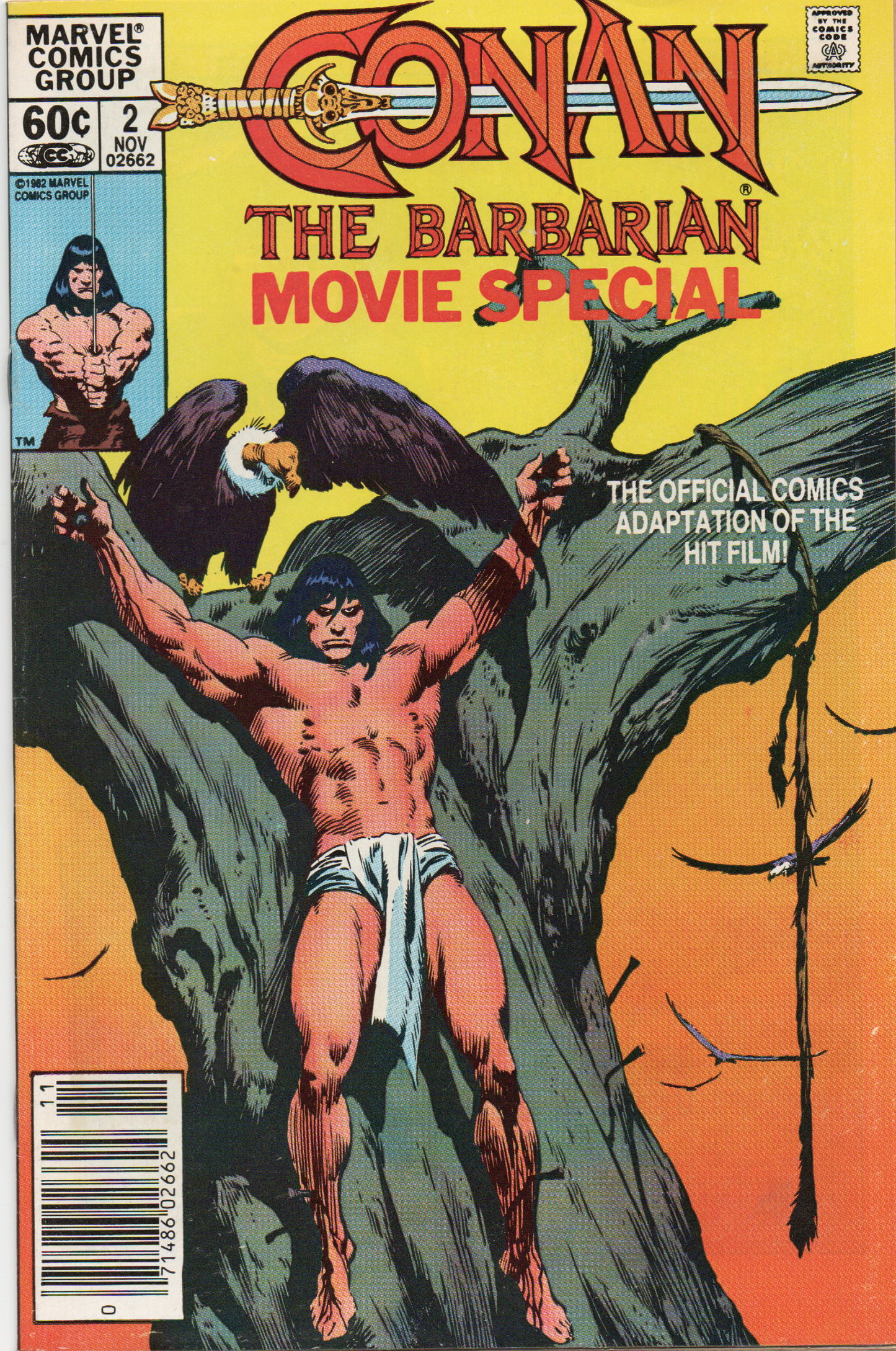 Conan The Barbarian Movie Special #2 Comic Book From TheGlassyLass.com - Front Cover 