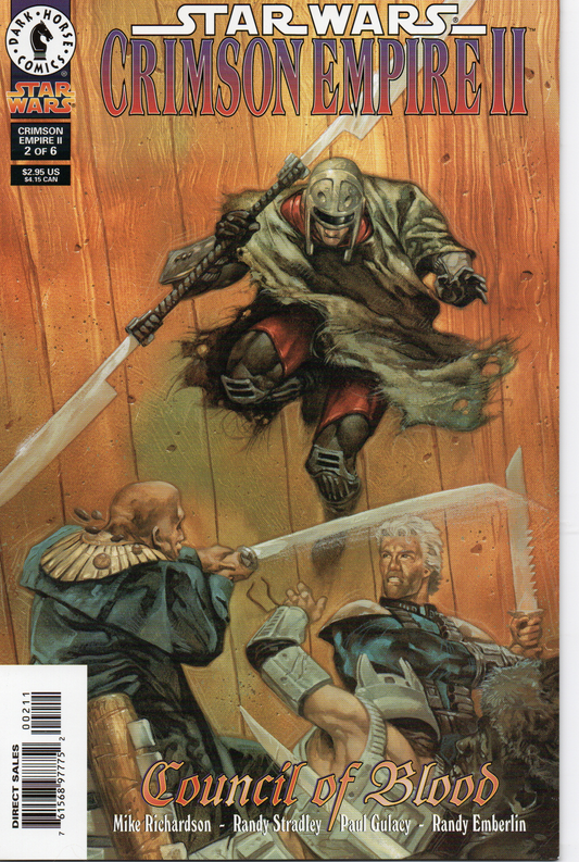 Star Wars Crimson Empire II "Council of Blood" #2 Comic Book by Dark Horse Comics at TheGlassyLass.com