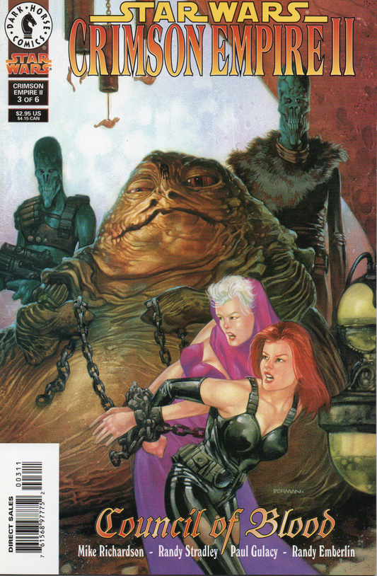 Star Wars Crimson Empire II "Council of Blood" #3 Comic Book by Dark Horse Comics at TheGlassyLass.com