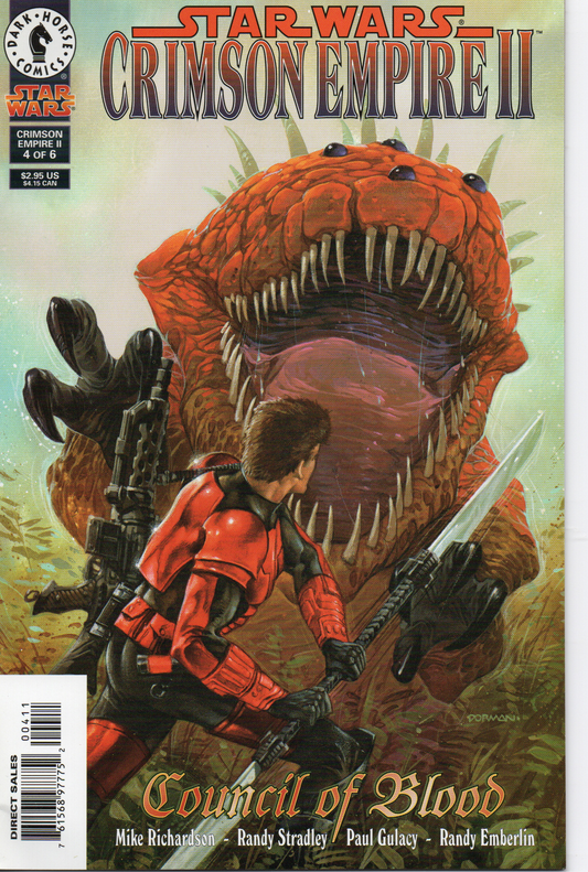 Star Wars Crimson Empire II "Council of Blood" #4 Comic Book by Dark Horse Comics at TheGlassyLass.com