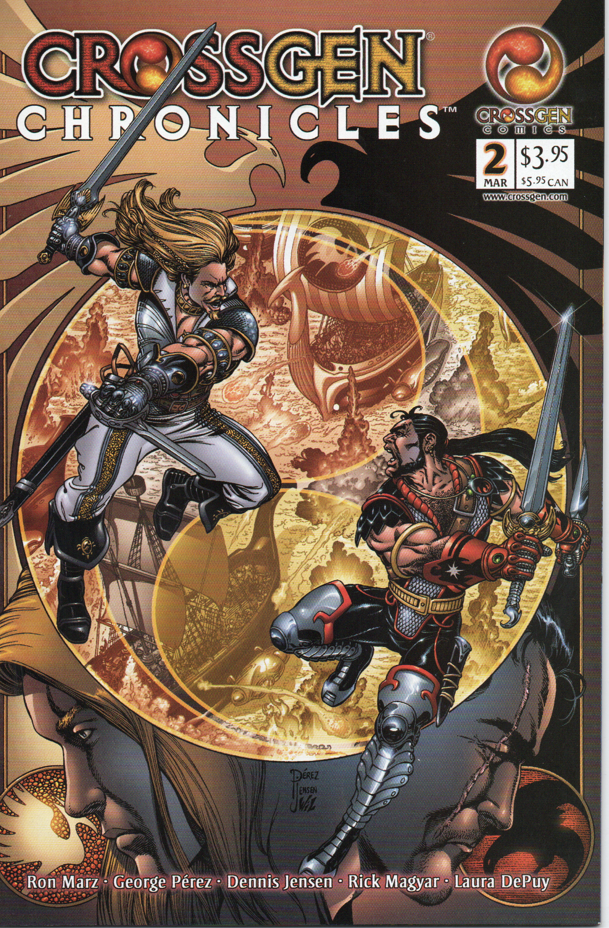 CrossGen Chronicles #2 Comic Book From TheGlassyLass.com - Front Cover