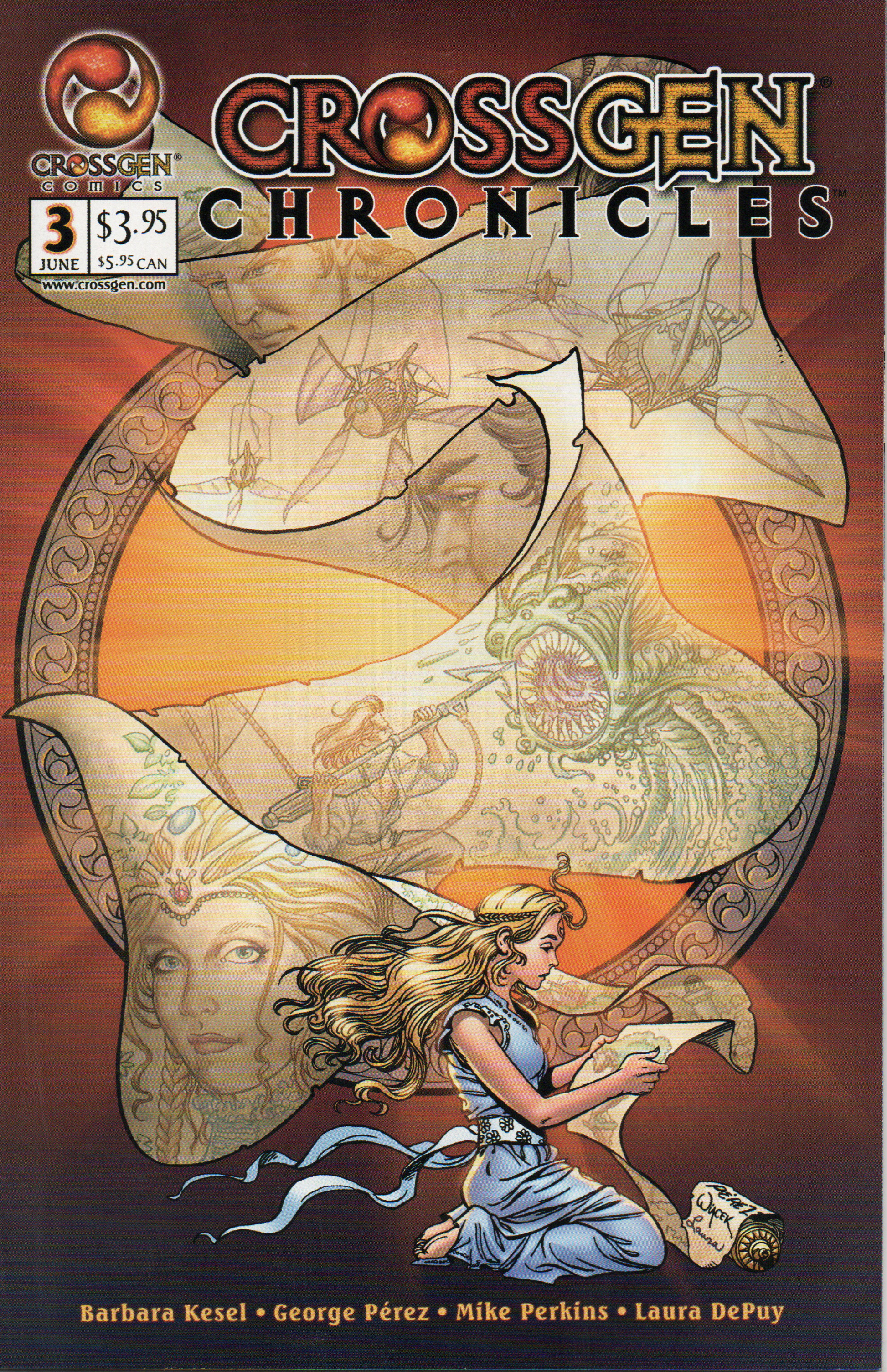 CrossGen Chronicles #3 Comic Book From TheGlassyLass.com - Front Cover