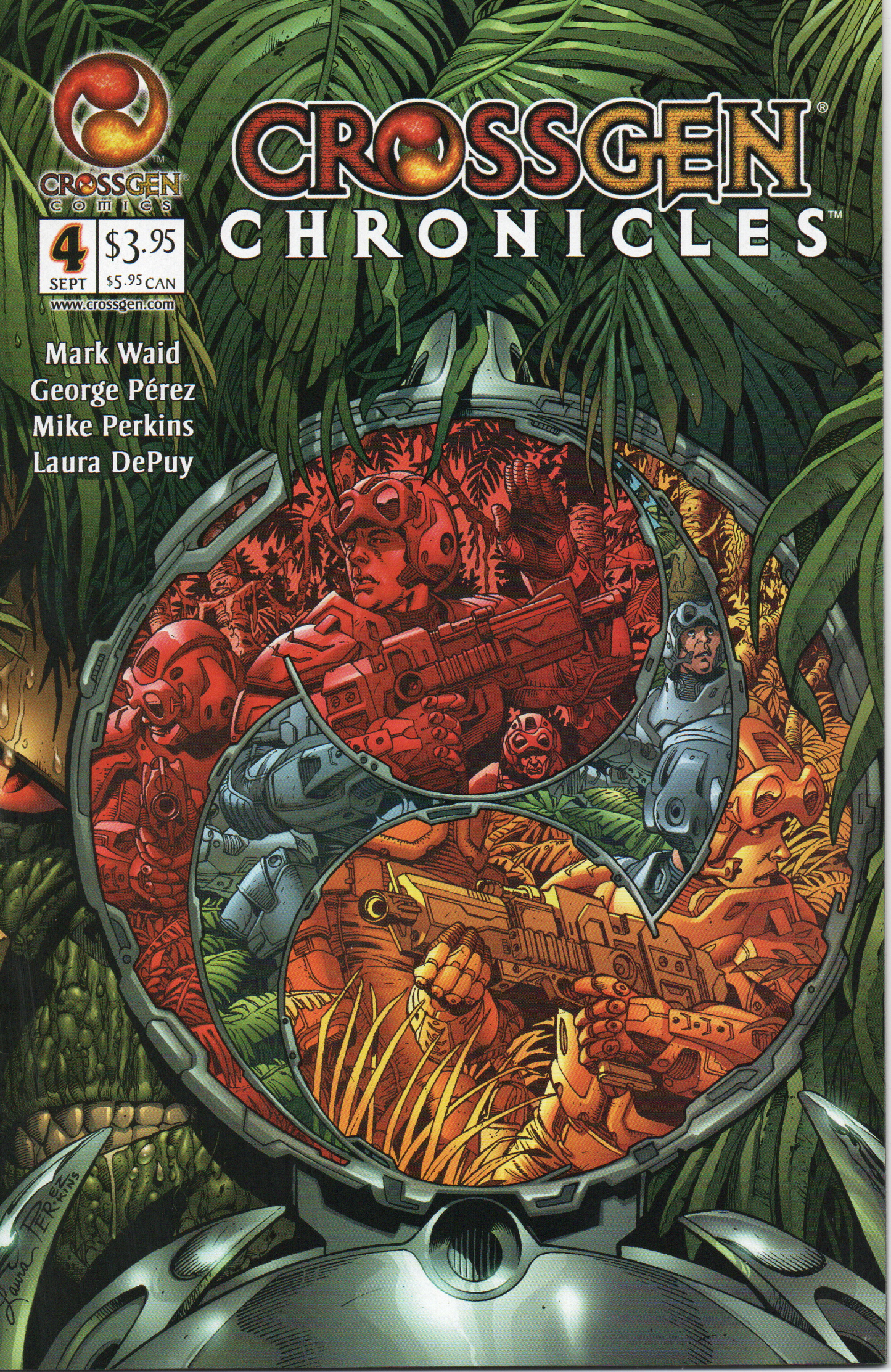 CrossGen Chronicles #4 Comic Book From TheGlassyLass.com - Front Cover