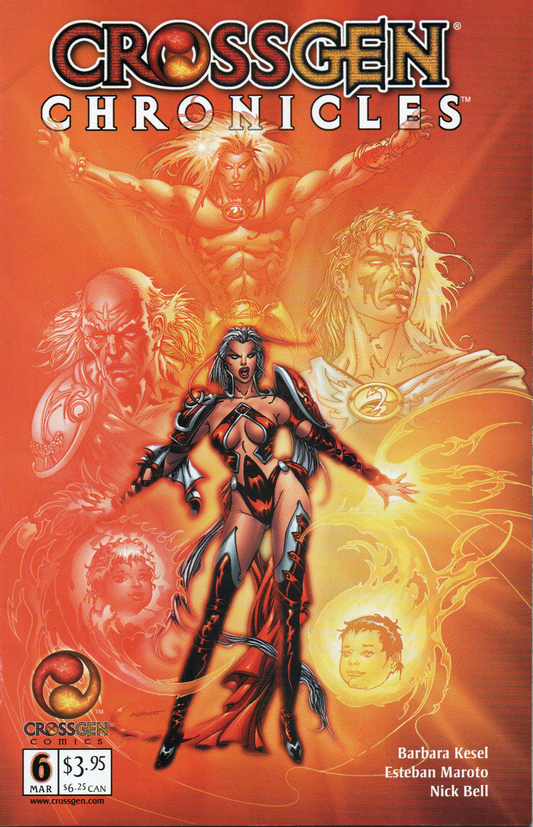 CrossGen Chronicles #6 Comic Book From TheGlassyLass.com - Front Cover