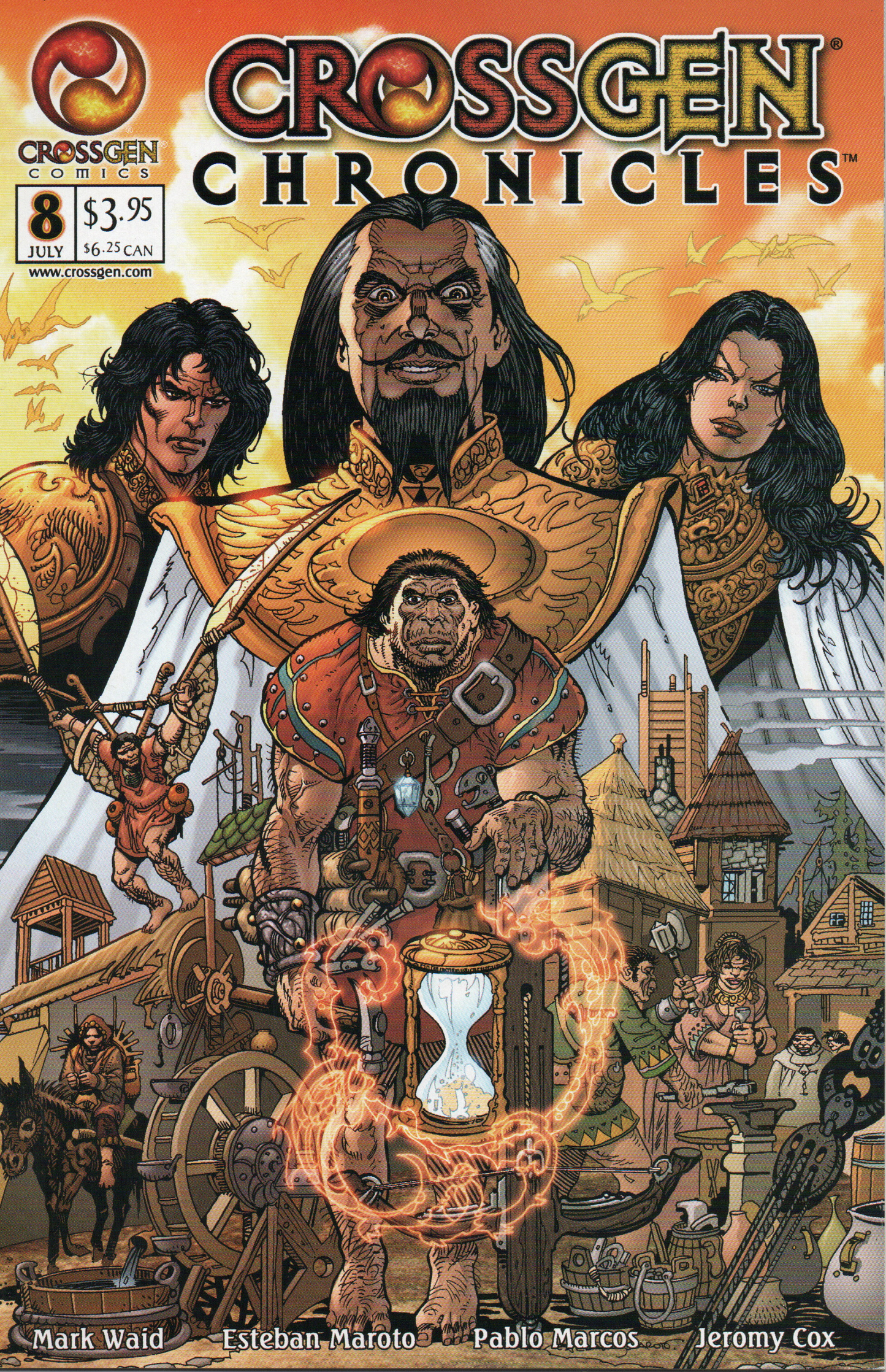 CrossGen Chronicles #8 Comic Book From TheGlassyLass.com - Front Cover
