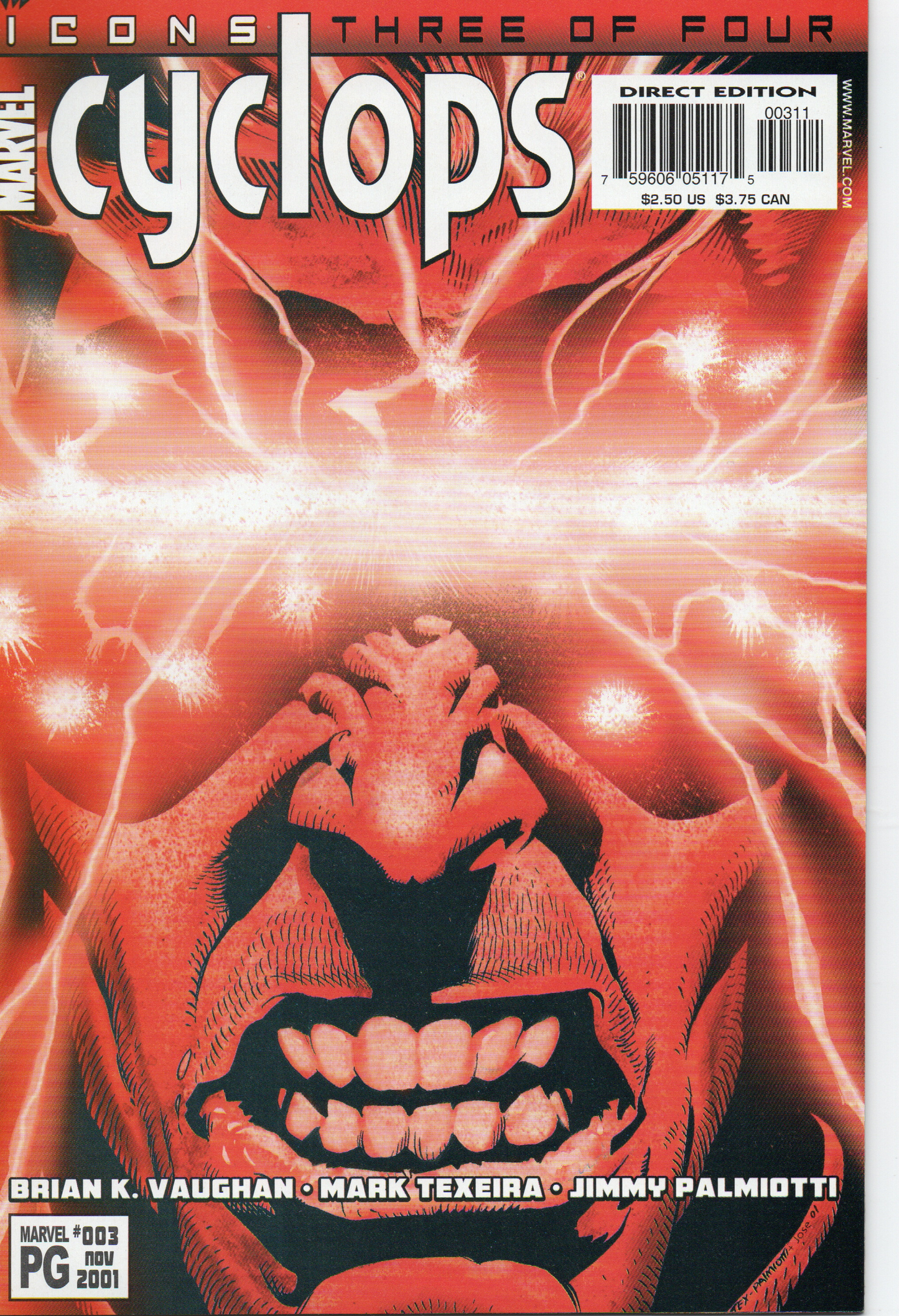 Cyclops (Marvel Icons) #3 Comic Book by Marvel Comics at TheGlassyLass.com