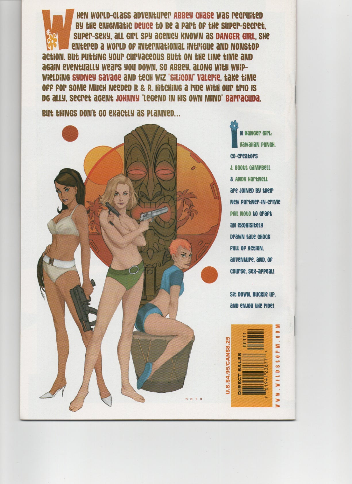 Danger Girl in Hawaiian Punch #1A Comic Book - Ungraded from TheGlassyLass.com