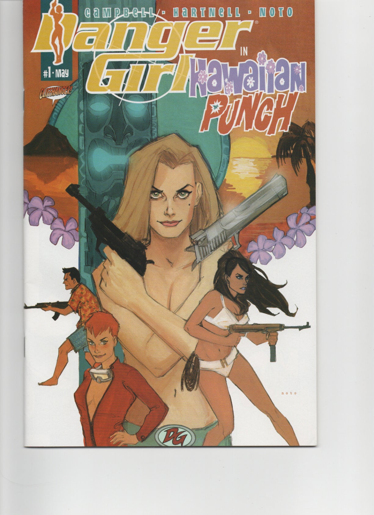 Danger Girl in Hawaiian Punch #1A Comic Book - Ungraded from TheGlassyLass.com