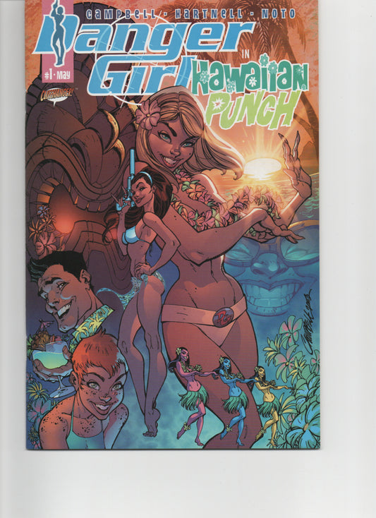 Danger Girl in Hawaiian Punch #1B Comic Book - Ungraded from TheGlassyLass.com