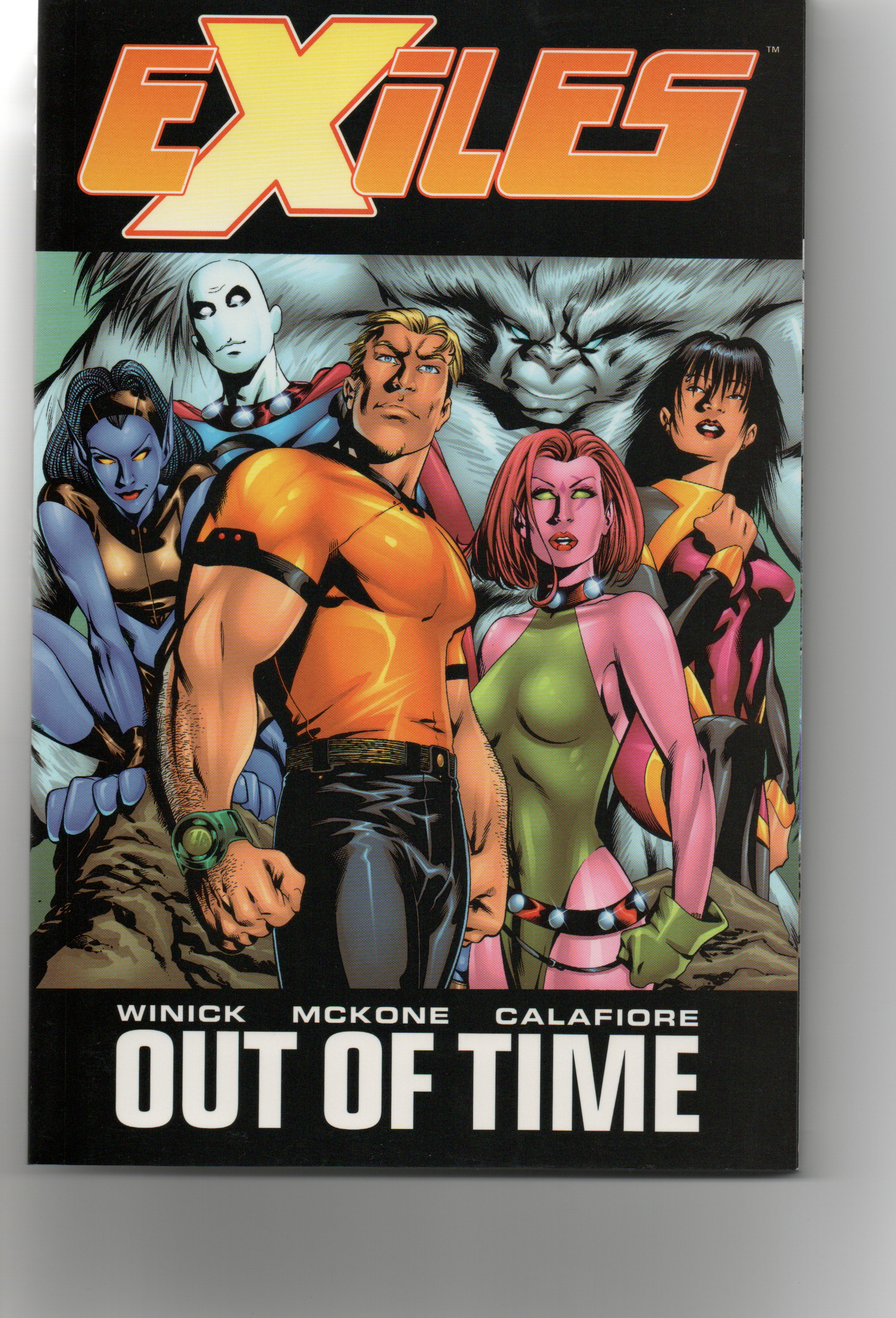 EXILES (Out of Time) #3 1st Printing Trade Paperback From TheGlassyLass.com - Front Cover