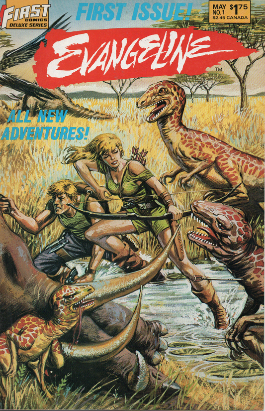 Evangeline #1 Comic Book From TheGlassyLass.com - Front Cover